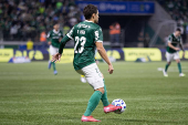 Partida entre Palmeiras e Mirassol pelo Campeonato Brasileiro 2025