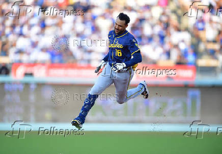 MLB: Milwaukee Brewers at Los Angeles Dodgers