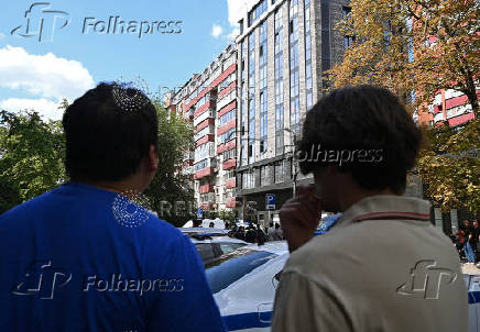 Drone hits a residential building in Rostov-on-Don
