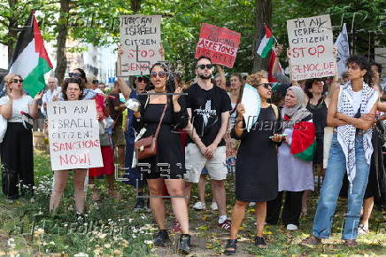 Protest in Brussels as Belgian MPs prepare for Gaza debate