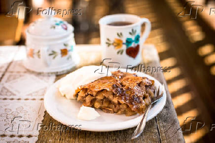 O strudel de maçã