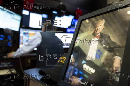The New York Stock Exchange as markets continue to react to new US tariffs