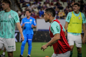 FORTALEZA, CE, 20.04.2025-BRASILEIRO SERIE A-FORTALEZA X PALMEIRAS