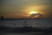 Por do Sol na Beira Mar