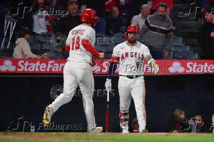 MLB: Toronto Blue Jays at Los Angeles Angels