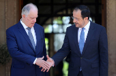 Greek President Constantine Tassoulas visits Nicosia