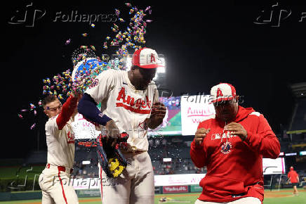 MLB: Toronto Blue Jays at Los Angeles Angels