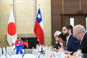 Japan-Chile meeting, in Tokyo