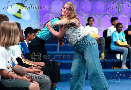 Student Spellers compete in the opening rounds of the annual Scripps National Spelling Bee in Maryland