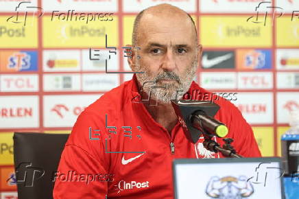 Soccer friendly international - Poland's press conference