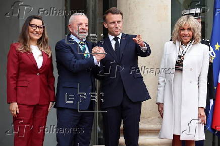 Brazilian President Lula visits France