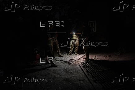 Ukrainian forces conduct tank and equipment maintenance near the Kupyansk frontline