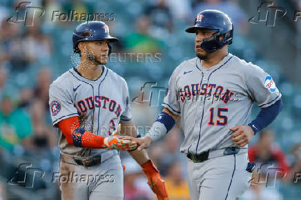 MLB: Houston Astros at Athletics