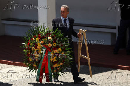 Wake for Liverpool's Portuguese soccer player Diogo Jota, who died in a car crash near Zamora, Spain