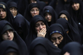 Mourning ceremony for the late Islamic Revolutionary Guard Corps (IRGC) Commander in Tehran