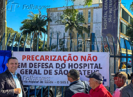 Manifestação em defesa do Hospital Geral de São Mateus