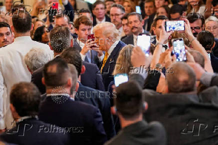 U.S President Donald Trump signs the HALT Fentanyl Act, at the White House in Washington
