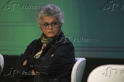 Izabella Teixeira was honored with the Norman Borlaug Award at the 24th Brazilian Agribusiness Congress