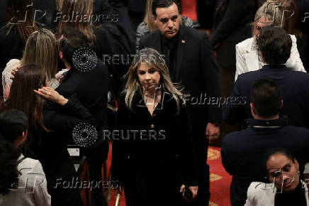 Tribute for Colombian Senator Miguel Uribe Turbay at Colombia's Congress, in Bogota