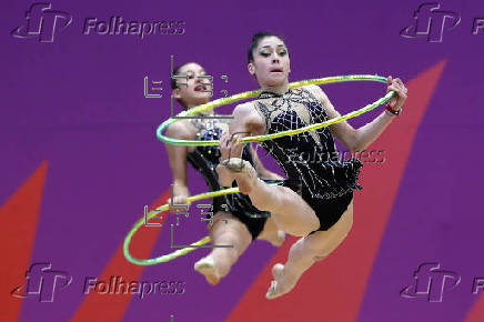 Gimnasia rítmica cinco aros