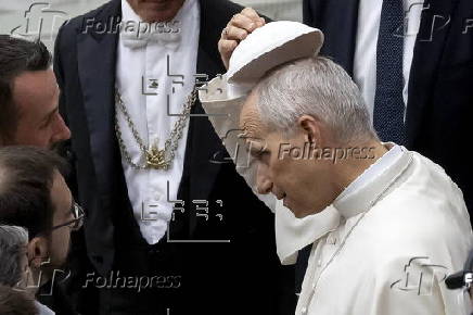 Pope Leo XIV holds weekly general audience in Vatican City