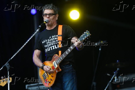 O músico Roger Moreira da Ultraje a Rigor